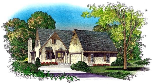House Plan 86074 Elevation