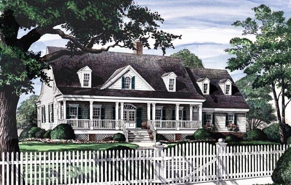 House Plan 86114 Elevation