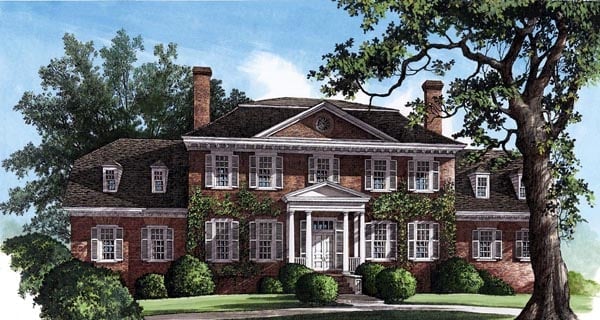 House Plan 86126 Elevation