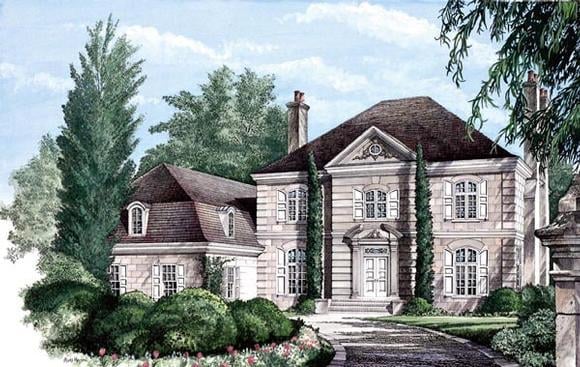 House Plan 86320 Elevation