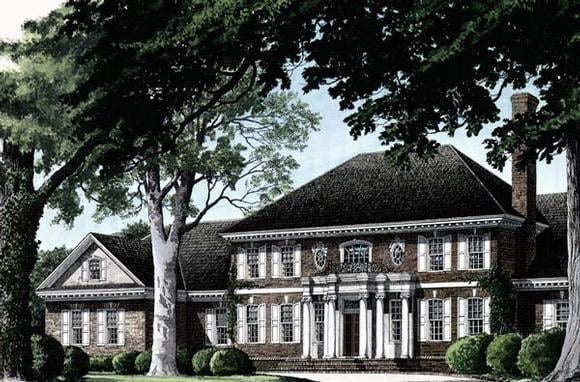 House Plan 86335 Elevation
