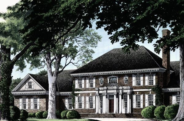 House Plan 86335 Elevation