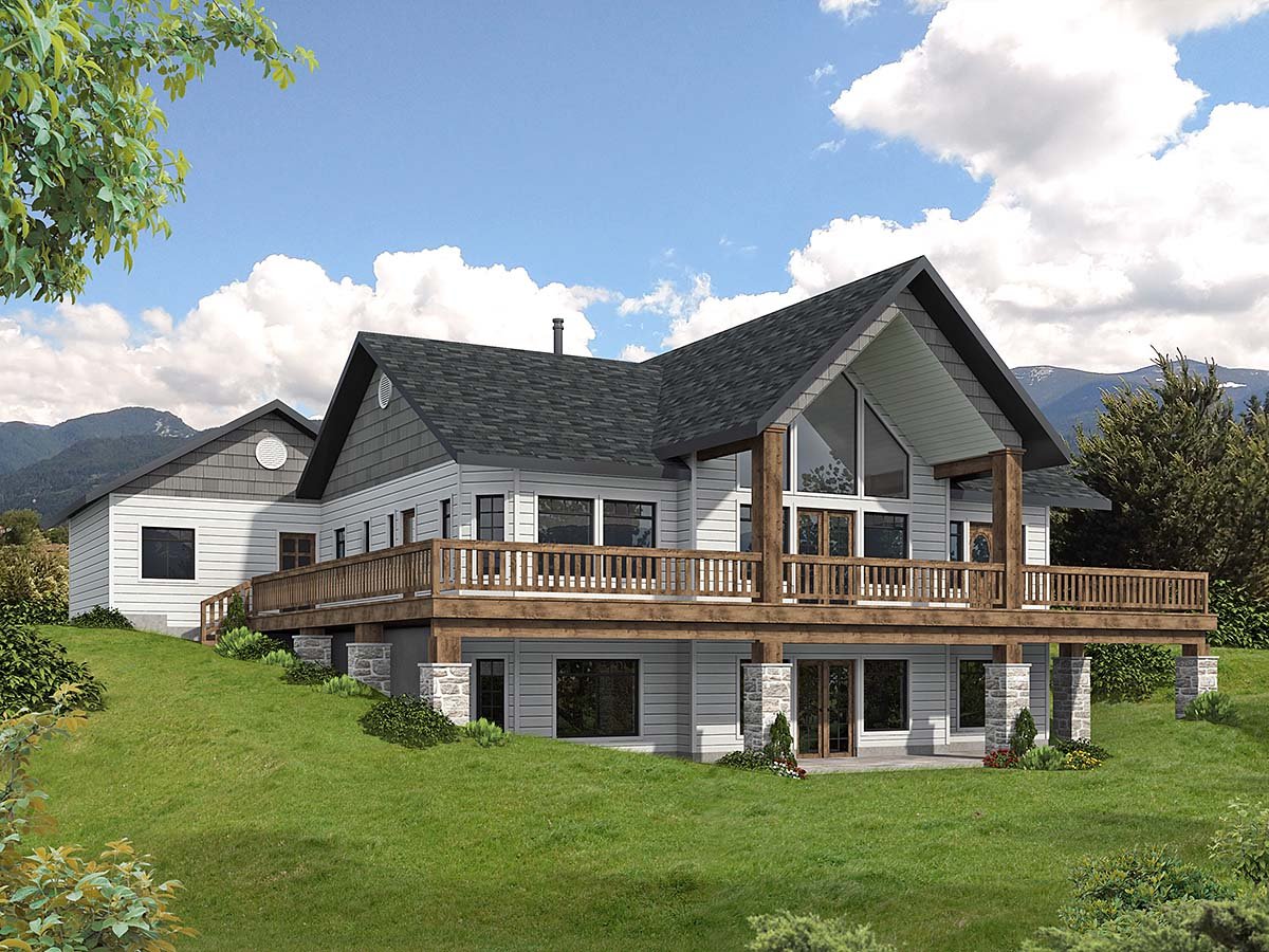 House Plan 87119 Elevation