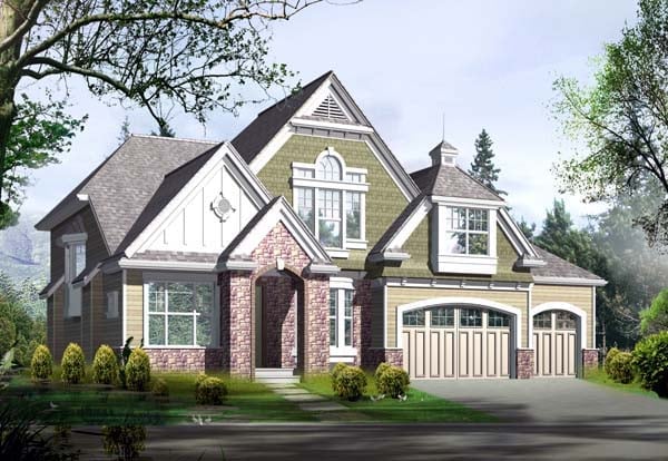 House Plan 87664 Elevation