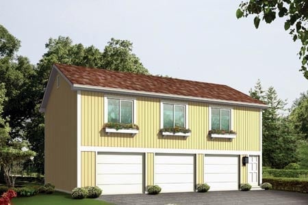 House Plan 87897 Elevation