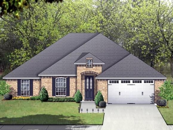 House Plan 87957 Elevation