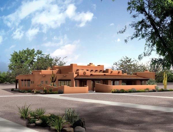 House Plan 90283 Elevation