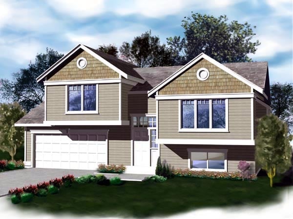 House Plan 90730 Elevation