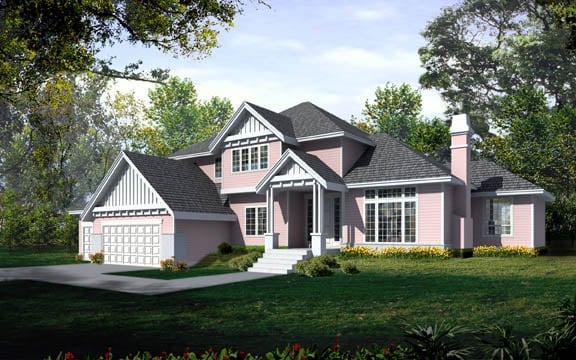 House Plan 90750 Elevation