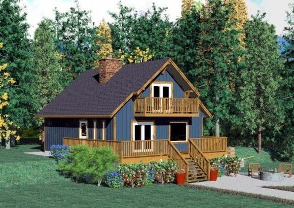 House Plan 90847 Elevation