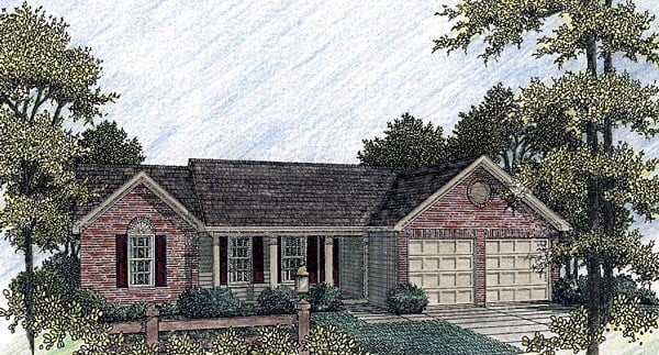 House Plan 92430 Elevation