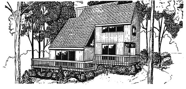 House Plan 94012 Elevation