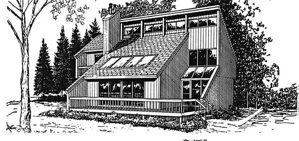 House Plan 94013 Elevation