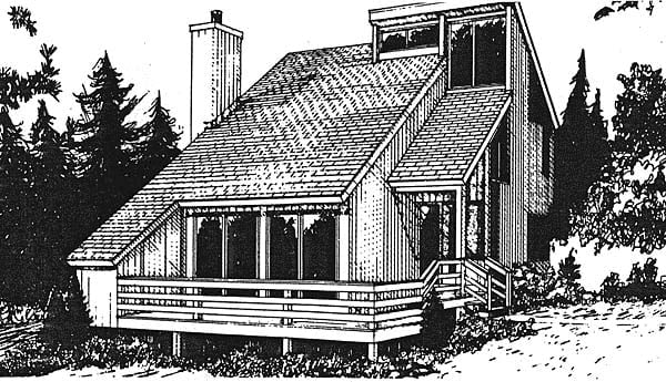 House Plan 94015 Elevation