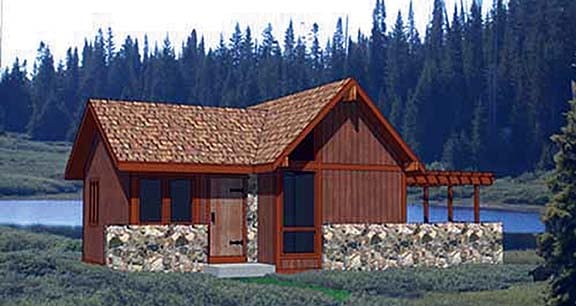 House Plan 94330 Elevation
