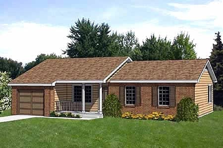 House Plan 94375 Elevation