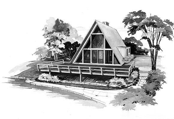 House Plan 95004 Elevation