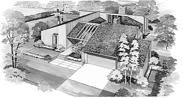 House Plan 95111 Elevation