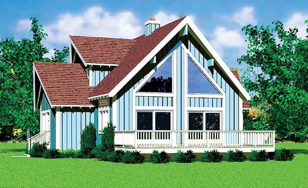 House Plan 95270 Elevation