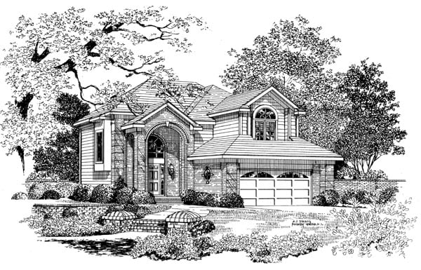 House Plan 95275 Elevation