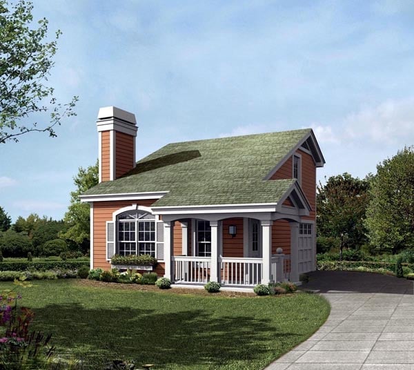 House Plan 95829 Elevation