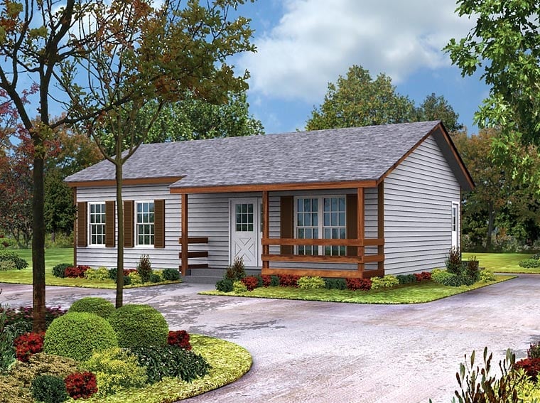 House Plan 95980 Elevation