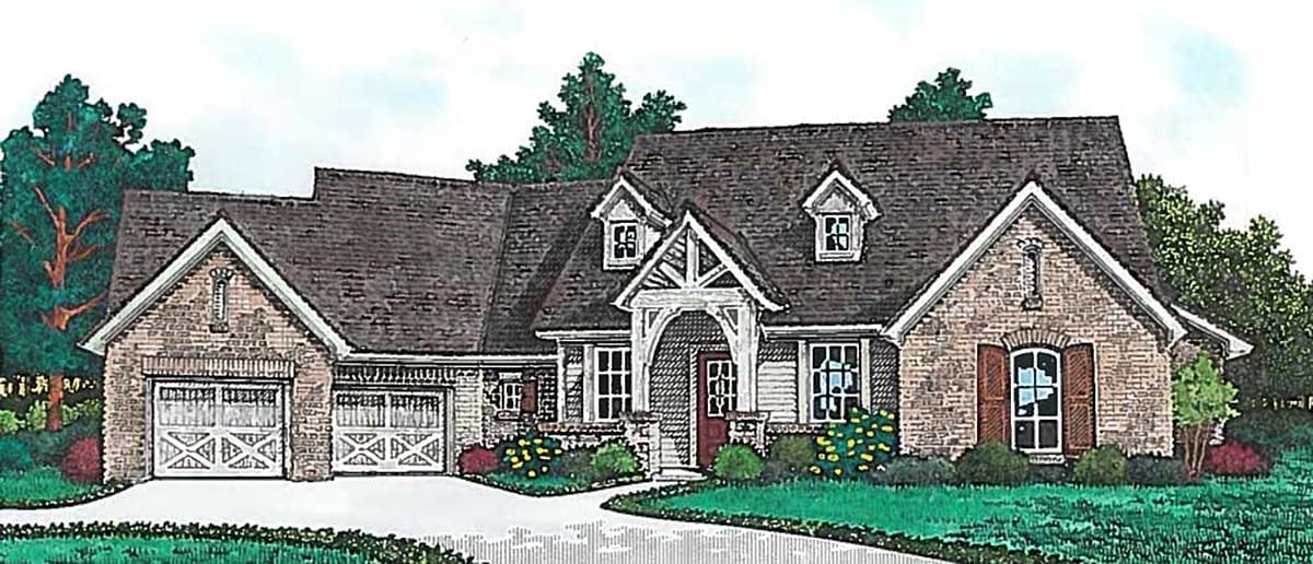 House Plan 96350 Elevation