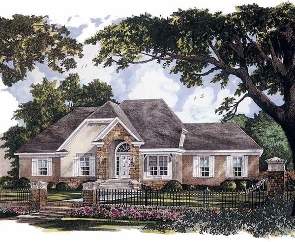 House Plan 96601 Elevation