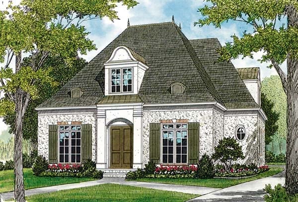 House Plan 97075 Elevation