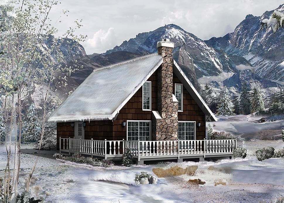 House Plan 97240 Elevation