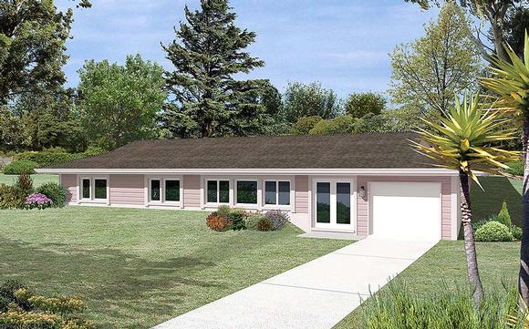 House Plan 97252 Elevation