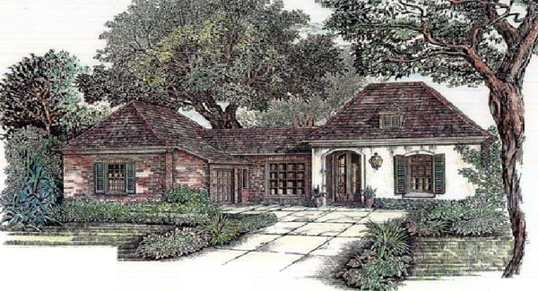 House Plan 97530 Elevation