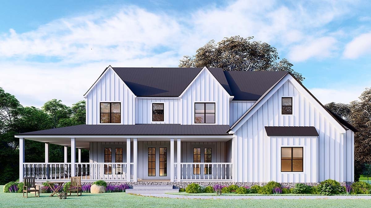 House Plan 97655 Elevation