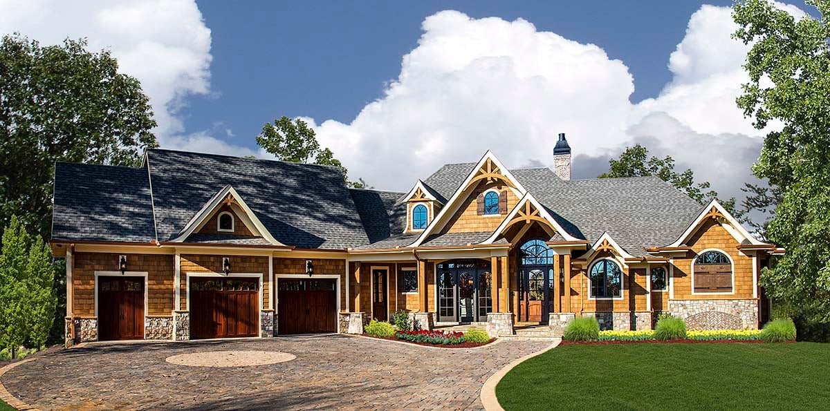 House Plan 97673 Elevation