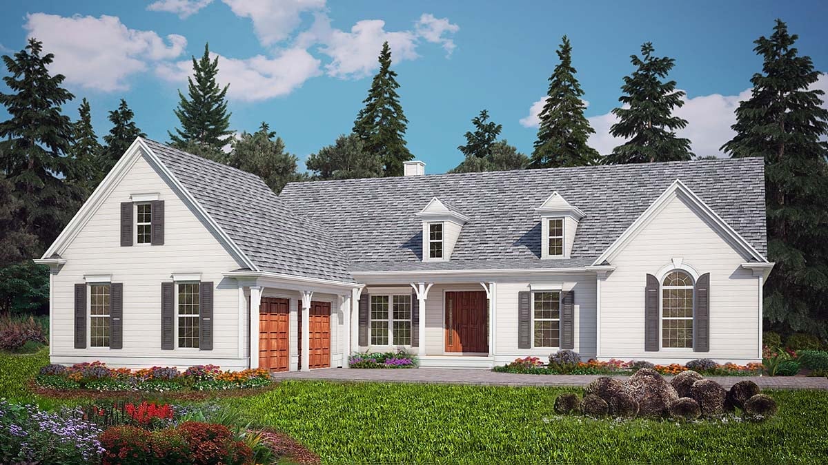 House Plan 97678 Elevation
