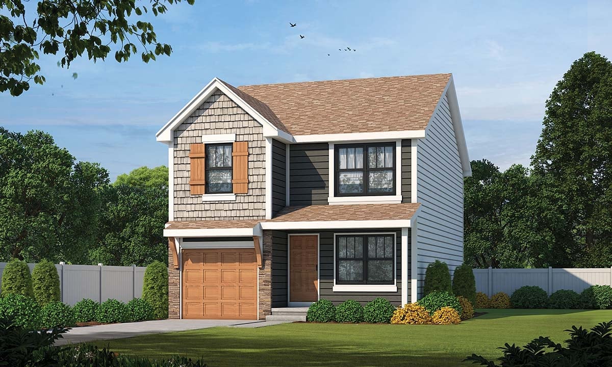 House Plan 97973 Elevation