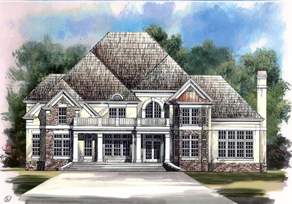 House Plan 98227 Elevation