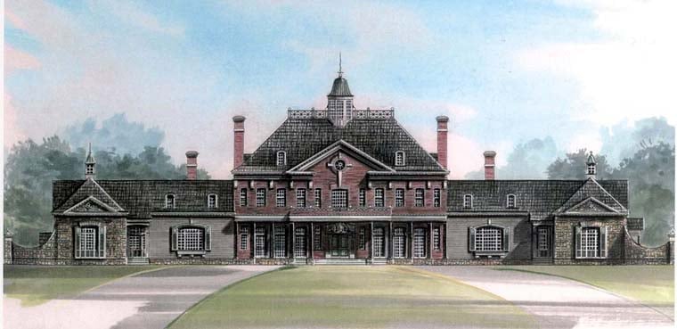 House Plan 98256 Elevation