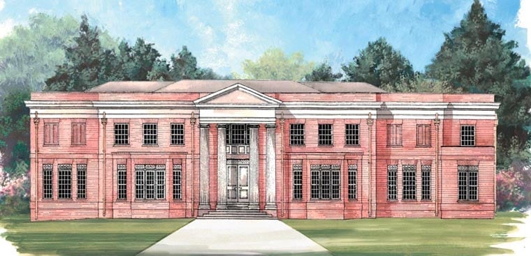 House Plan 98265 Elevation