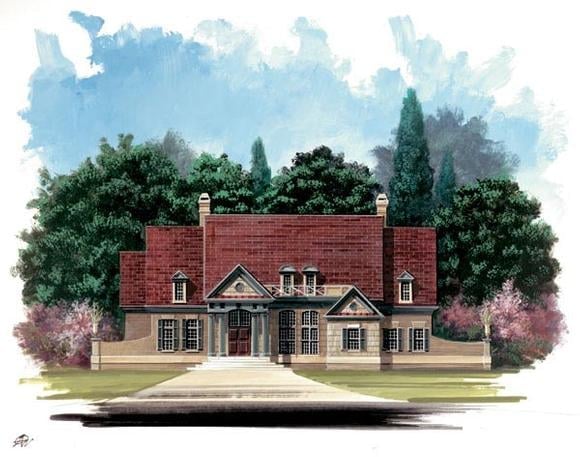 House Plan 98296 Elevation
