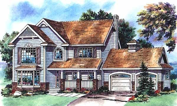House Plan 98848 Elevation