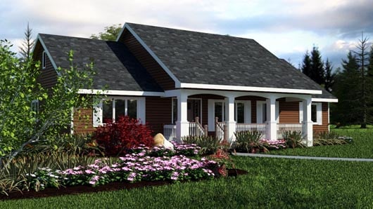 House Plan 98889 Elevation