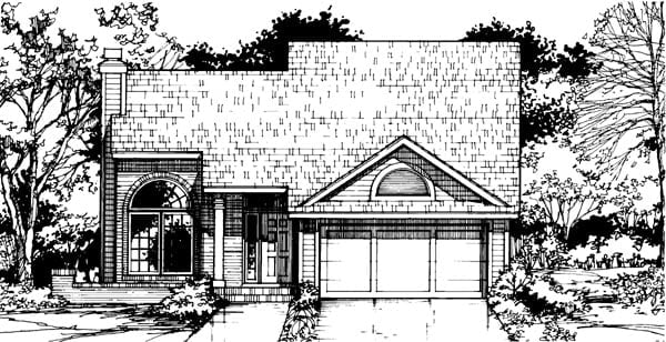 House Plan 99339 Elevation