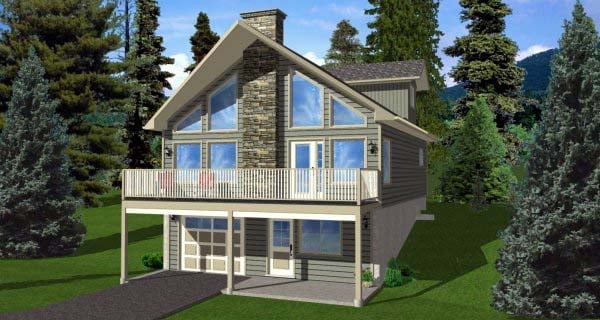 House Plan 99975 Elevation