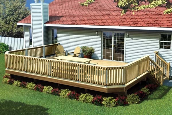 90032 - Fancy Raised Deck