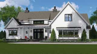 Country, Farmhouse, Southern, Traditional House Plan 42688 with 3 Bed, 3 Bath, 2 Car Garage Picture 3