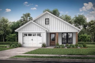 Country, Farmhouse, Traditional House Plan 56702 with 3 Bed, 2 Bath, 1 Car Garage Elevation