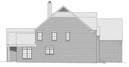 European, French Country, Traditional House Plan 40856 with 5 Bed, 5 Bath, 3 Car Garage Picture 2