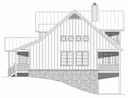 Country, Farmhouse, Ranch, Traditional House Plan 80990 with 3 Bed, 3 Bath Picture 1
