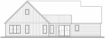 Country, Farmhouse, Ranch House Plan 81813 with 4 Bed, 3 Bath, 2 Car Garage Picture 1